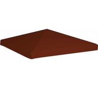 vidaXL, cubierta para pérgola, 310 g/m², 3x3 metros, color terracota