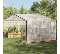 vidaXL Cubierta para plantas Transparente 2 x 12 m PE