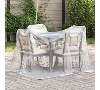 vidaXL Cubierta para plantas Transparente 2 x 2 m PE