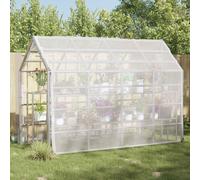 vidaXL Cubierta para plantas Transparente 3 x 3 m PE