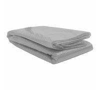 vidaXL Cubierta solar de piscina de PE flotante gris 450x220 cm