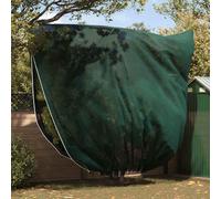 vidaXL Cubiertas de Forro para Protección contra el Frío 3 pcs Verde