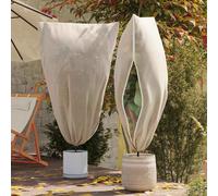 vidaXL Cubiertas de Forro para Protección contra el Frío 5 pcs Beige