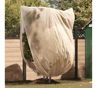 vidaXL Cubiertas de Forro para Protección contra el Frío Beige