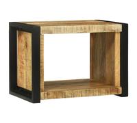 vidaXL Cubo de Pared Marrón 55 x 35 x 40 cm Madera de mango maciza