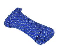 vidaXL Cuerda de Barco Polipropileno Azul 4 mm 250 m, Cuerda, Cuerda enrollada, cordón Trenzado, Cuerda Trenzada, Cuerda de Anclaje, Cuerda marítima