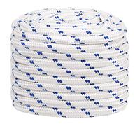 vidaXL Cuerda de Barco Polipropileno Blanco 20 mm 100 m, Cuerda, Cuerda enrollada, cordón Trenzado, Cuerda Trenzada, Cuerda de Anclaje