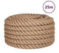 vidaXL Cuerda de yute 25 m de longitud cuerda de cáñamo Diámetro 6 mm, 8 mm, 10 mm y mas