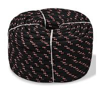 vidaXL Cuerda Marina de Polipropileno 12 mm 250 m Negra