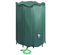 vidaXL Depósito de Agua de Lluvia Plegable con espita 1350 L