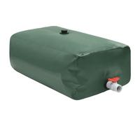 vidaXL Depósito de agua plegable con grifo PVC 1500 l