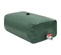 vidaXL Depósito de Agua Plegable con Grifo, Bidón de Agua, Contenedor de Almacenaje de Agua, Tanque de Agua para Jardín, PVC 1000 l