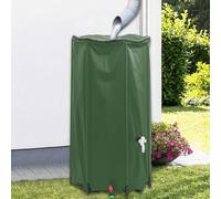 vidaXL Depósito de agua plegable con grifo PVC 100 l