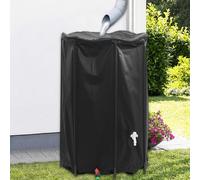 vidaXL Depósito de agua plegable con grifo PVC 1000 l