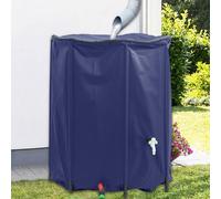 vidaXL Depósito de agua plegable con grifo PVC 1250 l