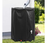 vidaXL Depósito de agua plegable con grifo PVC 1350 l