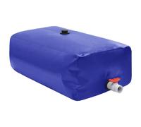 vidaXL Depósito de agua plegable con grifo PVC 1500 l Azul, Verde y más