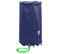 vidaXL Depósito de agua plegable con grifo – PVC 250 l para jardín