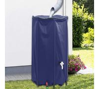 vidaXL Depósito de agua plegable con grifo PVC 380 l
