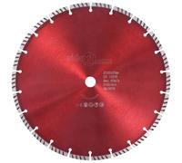 vidaXL Disco de corte de diamante con turbo acero 300 mm