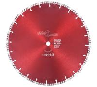vidaXL Disco de corte de diamante con turbo acero 350 mm