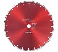 vidaXL Disco de corte de diamante con turbo acero 350 mm