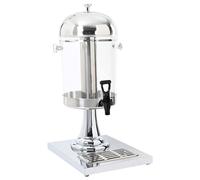 vidaXL Dispensador de zumo acero inoxidable 8 L