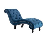 vidaXL Diván de Terciopelo Azul
