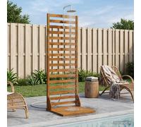 vidaXL Ducha exterior 205,5 cm Natural