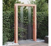 vidaXL Ducha exterior 226 cm Madera Dura de Douglas y Acero Inoxidable