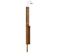 vidaXL Ducha exterior 257 cm Natural