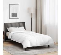 vidaXL Duvet 2 en 1 135 x 200 cm Pluma