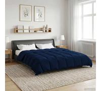 vidaXL Edredón de Invierno 200 x 240 cm Invierno Azul Oscuro