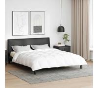 vidaXL Edredón de Invierno 240 x 200 cm Invierno Pluma Blanco