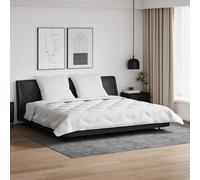 vidaXL Edredón de Invierno con almohada 3 uds. Microfibra