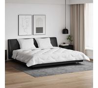 vidaXL Edredón de Invierno con almohada 3 uds. Microfibra