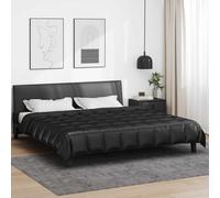 vidaXL Edredón de Todo el Año 200 x 240 cm 300 gsm Negro