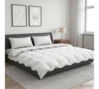vidaXL Edredón FULDA 220 x 240 cm Invierno 300 GSM 90% plumón de ganso