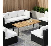 vidaXL Encimera 100,5 x 40 x 2 cm Rectangular Madera de Acacia Sólida