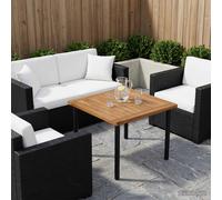 vidaXL Tablero rectangular de madera de acacia maciza de 48,5 x 49 x 2 cm