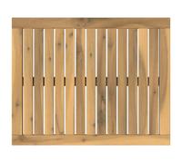 vidaXL Encimera 60,5 x 49 x 2 cm Rectangular Madera de Acacia Sólida