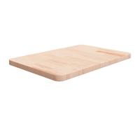 vidaXL Encimera de baño madera maciza sin tratar 60x40x2,5 cm