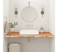 vidaXL Encimera de baño rectangular madera maciza acacia 100x60x3,8 cm