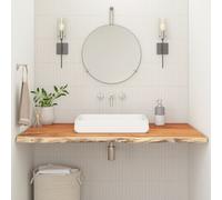 vidaXL Encimera de baño rectangular madera maciza de acacia 120x60x3,8 cm