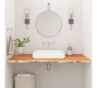 vidaXL Encimera de baño rectangular Madera maciza de acacia 140x60x2,5 cm