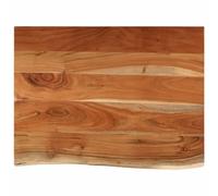 vidaXL Encimera de baño rectangular – Madera maciza de acacia 70x60x2,5 cm