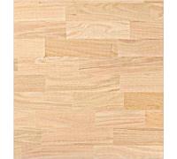 vidaXL Encimera de cocina, 60x63,5x2,7 cm, madera maciza de roble, rectangular