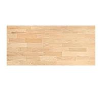 vidaXL Encimera de cocina rectangular madera maciza roble