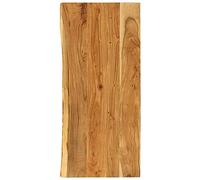 vidaXL Encimera para Armario Tocador Baño Lavabo Tablero Superficie Mesa Mueble Ducha Bañera Flotante 114x52x2,5 cm Madera Maciza Acacia