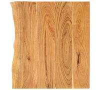 vidaXL Encimera flotante para armario tocador 80x52x2,5 cm Madera maciza de acacia
